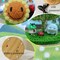Sunflower Gifts for Women, with Led Glass Dome Smiley Crochet Artificial Sun Flower Desk Decorations, for Her Mom Mothers Day Birthday Christmas Valentine Gifts (W 4.3" X H 7.5")